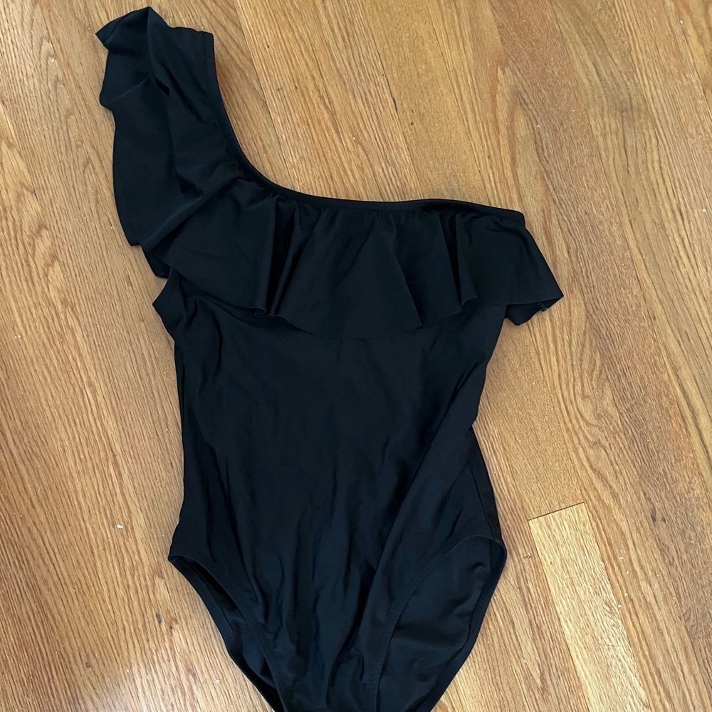 JCrew one shoulder swim